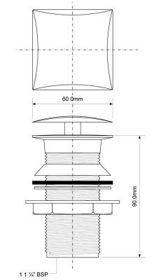 Выпуск MCALPINE CWU60SQ-CB