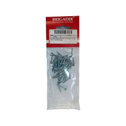 Саморез по дереву острый белый 3,5*30 мм 100 шт