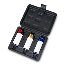 Набор головок торцевых ударных удлин. колесных 1/2", 3шт (17-19--21мм) AVS /A40933S/