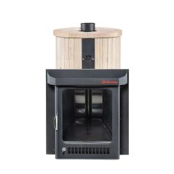 Печь банная VOHRINGER Ламель Оптима ПФ окаменевшее дерево