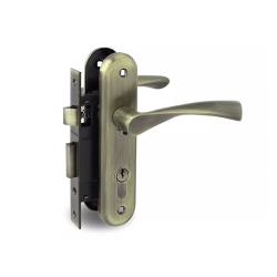 Замок врезной PALLADIUM AL 1613 AB Античная бронза