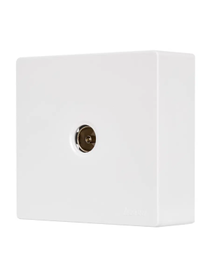 Розетка телевизионная LEZARD Leto TV белый 752-0200-130