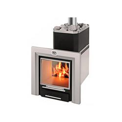 Печь банная ТЕПЛОДАР Русь 18 ЛНЗП Профи панорама