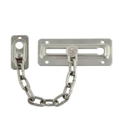 Цепочка дверная НОРА-М №4 матовый хром 92 мм