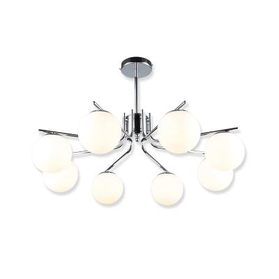 Люстра ЛАЙТ СФЕРА 6615/8 CH Хром