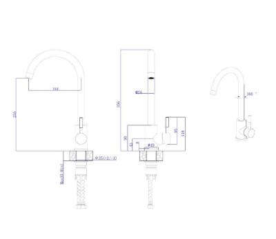 Смеситель для кухни RUSH Melos SUS1101-22