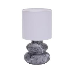 Настольная лампа ЭКОНОМ СВЕТ G32217/1T BK+WT Черный, белый