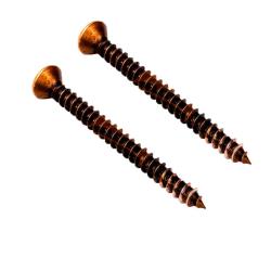 Саморез для изолятора бронза 3,5*39 мм 2 шт