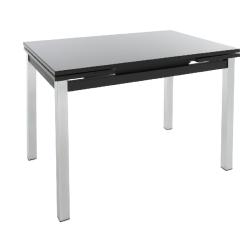 Стол АВРОРА Шанхай Белый/Белый/Черный