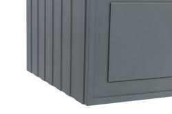 Тумба с раковиной LA FENICE Cubo Twin 80 серо-зеленый 