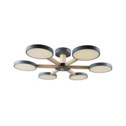 Люстра ЛАЙТ СФЕРА 18027STD/6 Grey+wood+white Серый