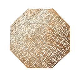 Салфетка подстановочная NIKLEN Паутинка золото 38 см