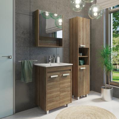 Пенал COMFORTY Марио дуб темный 40*190 см