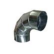 Отвод 90º оцинкованный 160 мм