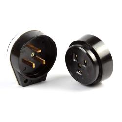 Разъем силовой кабельный TDM РШ/ВШ черный