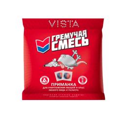 Средство от грызунов ВИСТА Гремучая смесь микс тесто-брикет 200 г