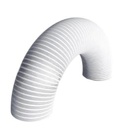 Воздуховод гофрированный DICITI алюминий 12,5VA white