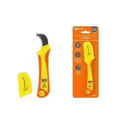 Нож диэлектрический TDM НМИ-01 монтерский с пяткой SQ1003-0106