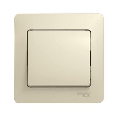 Выключатель SYSTEME ELECTRIC Glossa 1 клавиша бежевый GSL000212