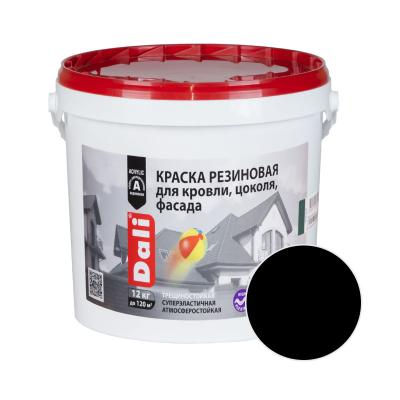 Краска резиновая DALI Черный 12 кг