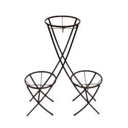 (АКЦИЯ) Подставка на 3 цветка Х 76,5*61*25,5см /М0000241/ФлораПласт/