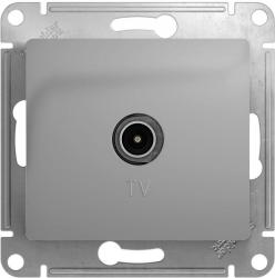 Механизм розетки телевизионной SYSTEME ELECTRIC Glossa коннектор алюминий GSL000393