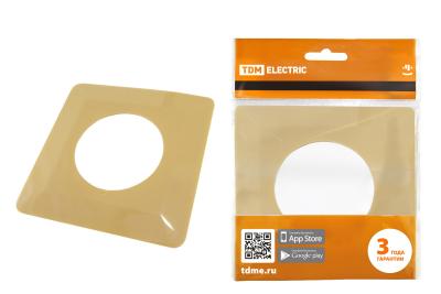 Защита стены под выключатель TDM слоновая кость