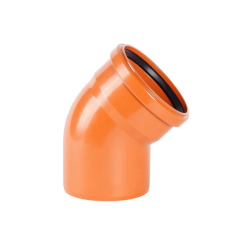 Отвод SINIKON НПВХ D 110*45° 