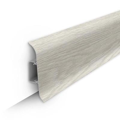 Плинтус пластиковый ИДЕАЛ Классик 230 Дуб айсберг 2200*70*22 мм