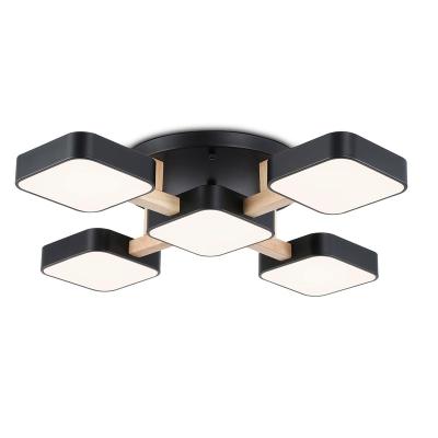 Люстра Comfort AMBRELLA FL4883/5 BK/WD Черный