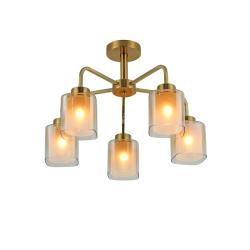 Люстра ЛАЙТ СФЕРА 07455/5 Copper Медь