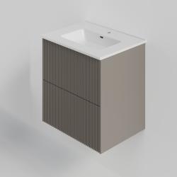 Тумба с раковиной LA FENICE Terra Twin 60 бежевый 
