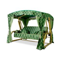 Качели садовые АРНОВЕРК Княгиня Зеленый 227*170*188 см