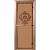 Дверь для бани DOORWOOD Версаче Бронза матовая правое 1700*700 мм