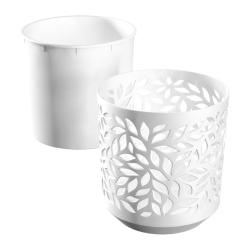 Горшок пластиковый BMC Leaves Белый 2,5 л