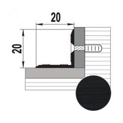 Профиль угловой ЛУКА ПУ 05-1 Венге 094 0,9 м