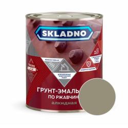 Грунт-эмаль SKLADNO Серый 1,8 кг