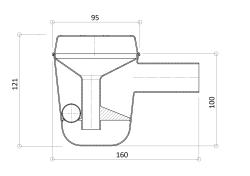 Сифон для кондиционера REXFABER G-33 RG000319