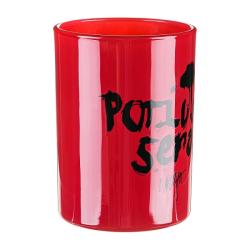 Стакан для зубной пасты MOROSHKA Graffity красный