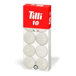 Свечи чайные 100шт в гильзе /Tilli/