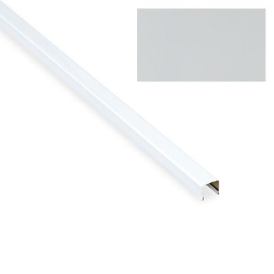 Торцевой профиль жемчужно-белый 3 м