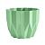Горшок пластиковый BMC Геометрия Мята 5,8 л