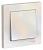 Выключатель SYSTEME ELECTRIC Atlas design 1 клавиша жемчуг ATN000412