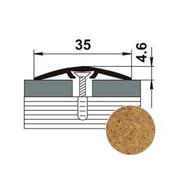Профиль одноуровневый ЛУКА ПС 04-3 Пробка 086 0,9 м