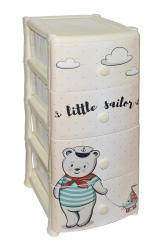 Комод VIOLET Хэппи Кидс 4 секции 35245