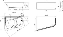 Ванна акриловая RAVAK Chrome R 170 