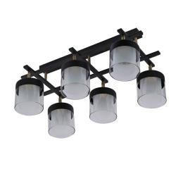 Люстра ЛАЙТ СФЕРА 06593/6 Black+bronze Черный