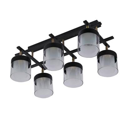 Люстра ЛАЙТ СФЕРА 06593/6 Black+bronze Черный