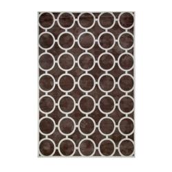 Ковер SIERRA D713 BROWN-CREAM 2 прямоугольник размер 1 х 2 м