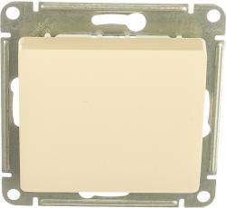 Механизм выключателя SYSTEME ELECTRIC Glossa 1 клавиша бежевый GSL000211